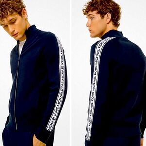 💲298 Michael Kors Men’s Logo Tape Jacket M